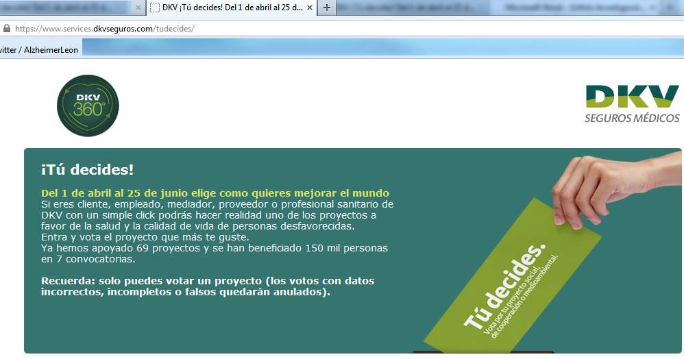 convocatoria Tu Decides_DKV_Seguros_Proyecto_Equinoterapia_alzheimer_leon