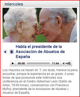 Entrevista de la cadena Ser en programa Hoy por Hoy en León