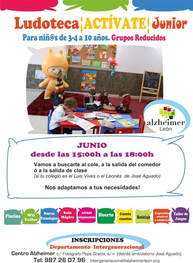 cartel ludoteca junio 2014
