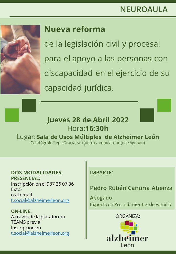 conferencia Neuroaula del día 28 de abril 2022