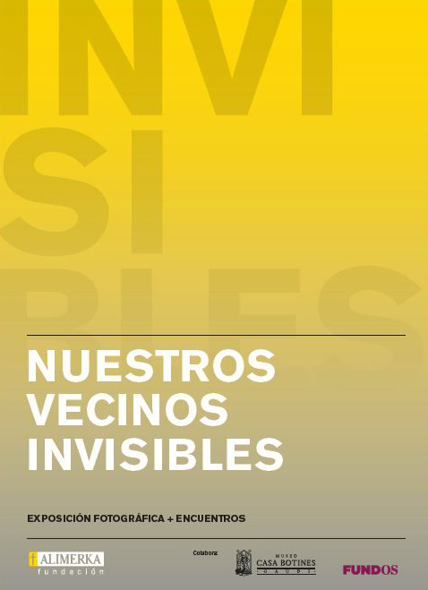 cartel nuestros vecinos invisibles Fundación Alimerka