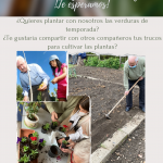 cartel semana del medio ambiente de Alzheimer León actividad inicio del Huerto