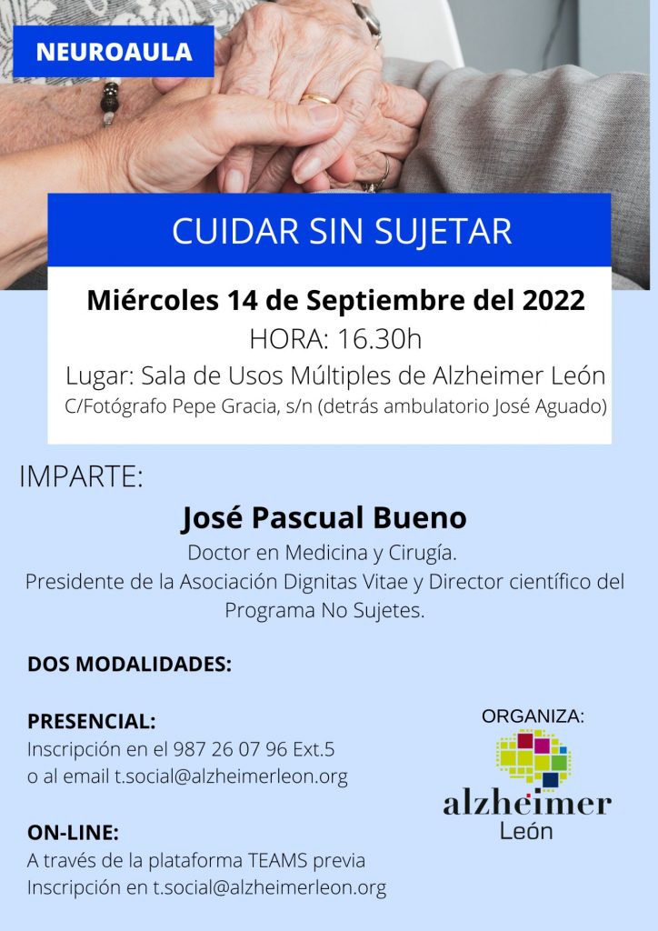 cartel-conferencia-neuroaula-cuidar-sin-sujetar