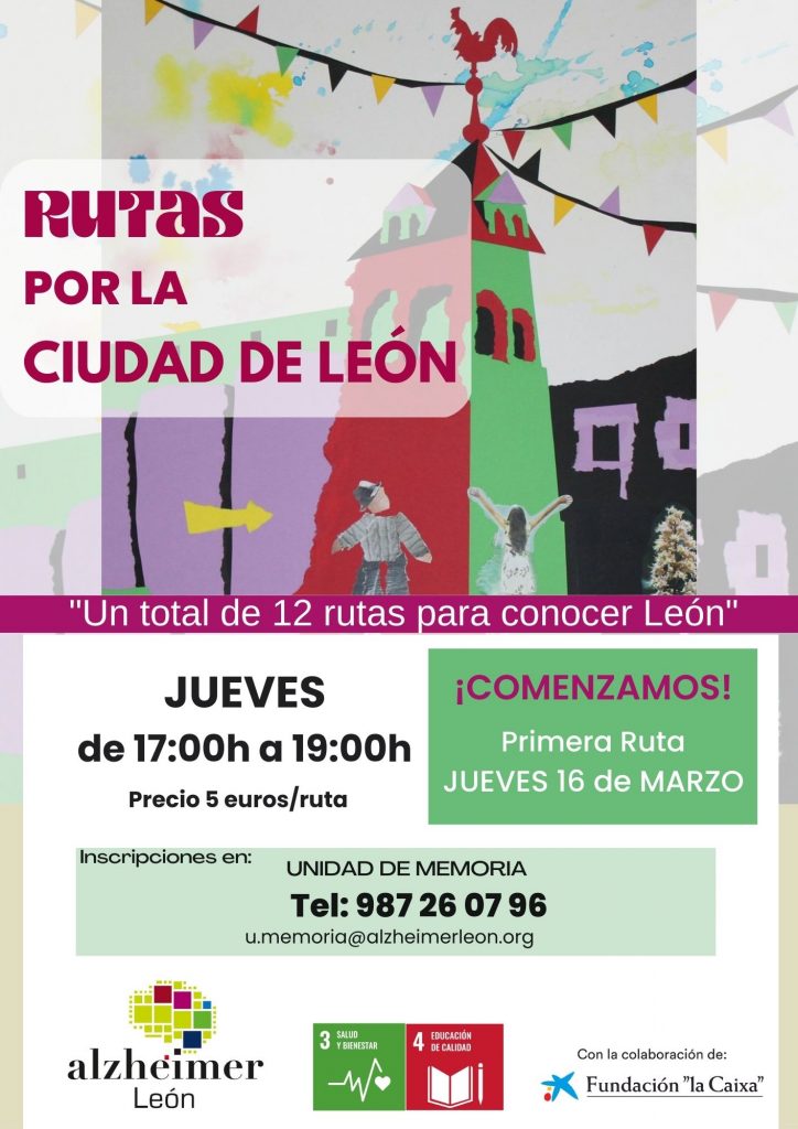 rutas por la ciudad de León en 2023