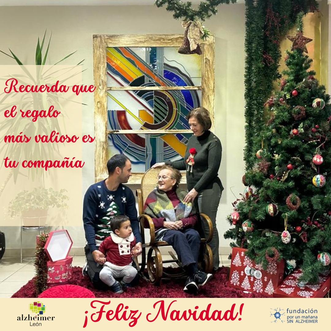 Felicitación Navidad 2023 de Alzheimer León.